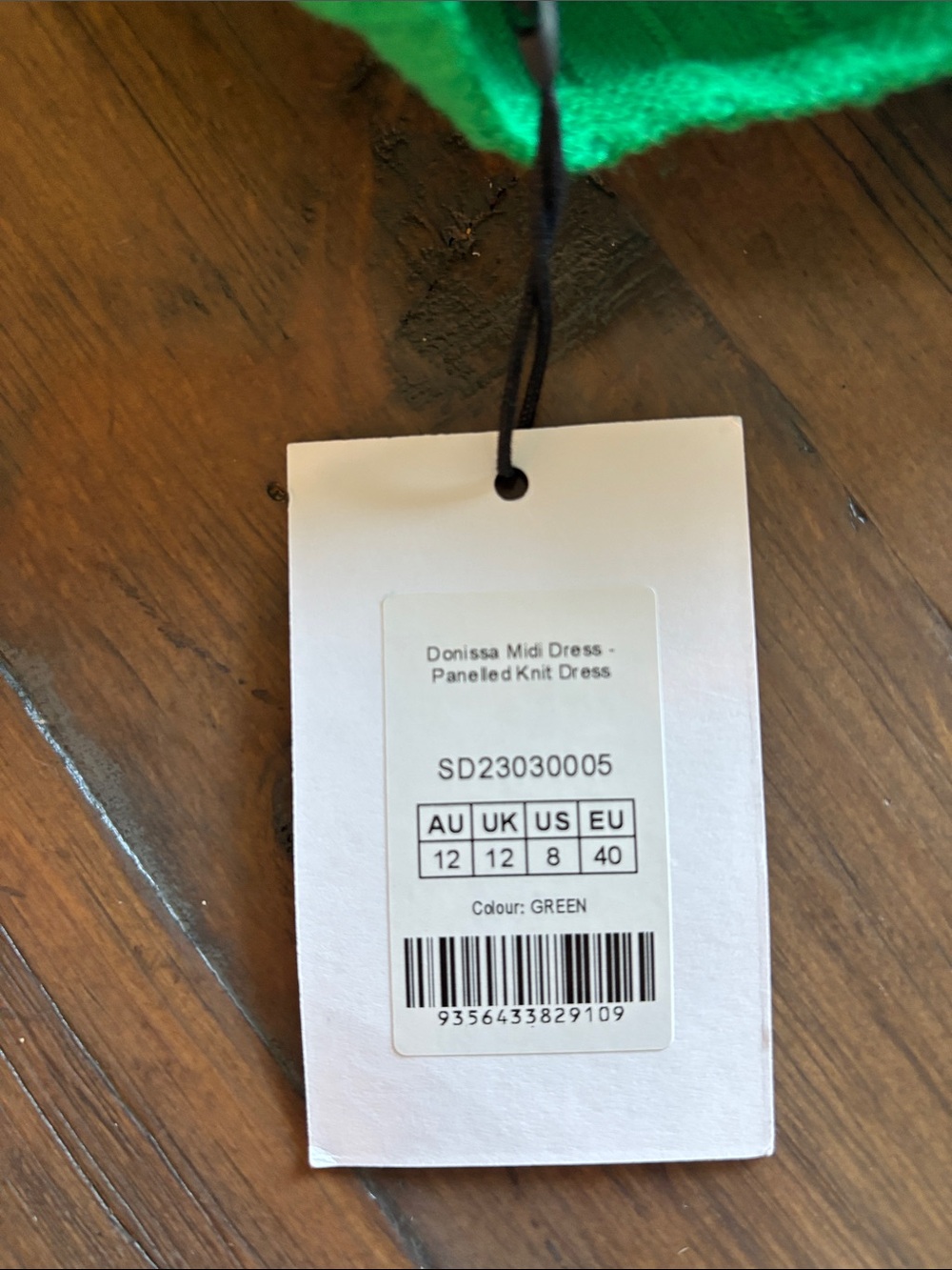 Showpo Green Ribbed Midi Dress - Picture 2 of 5